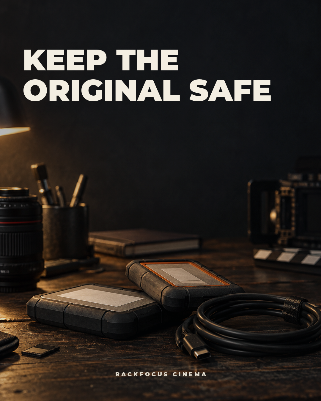 The work does not end when recording stops. Those moments still need to make it safely to the next stage.